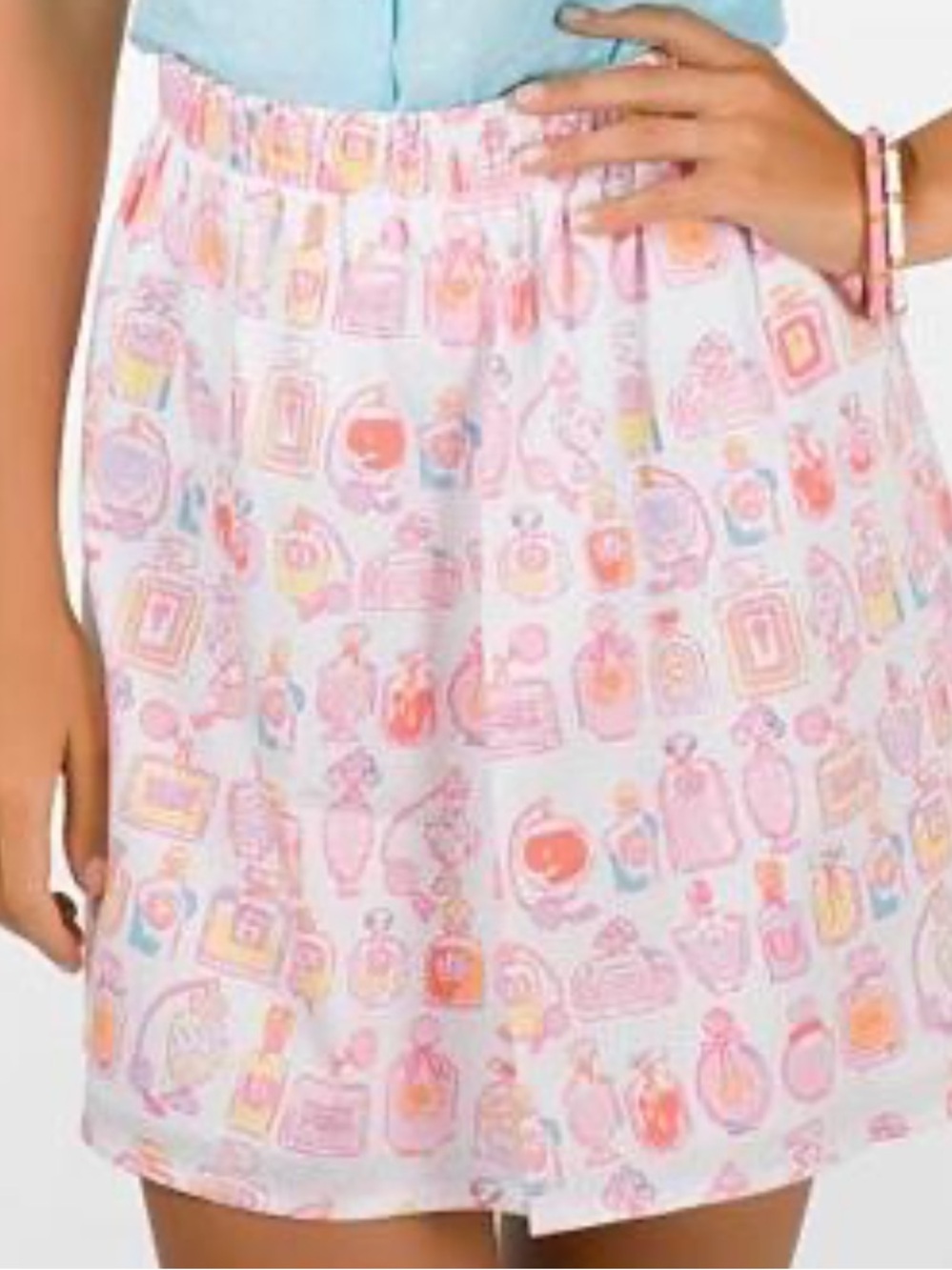 Lilly Pulitzer Briar Skirt Resort White Spritz! Medium 100% cotton - Picture 5 of 16
